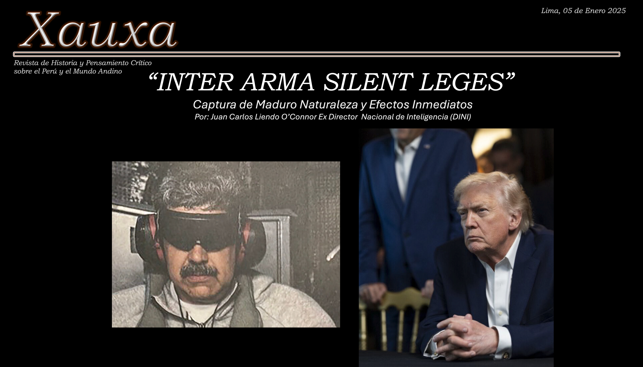 “INTER ARMA SILENT LEGES” 