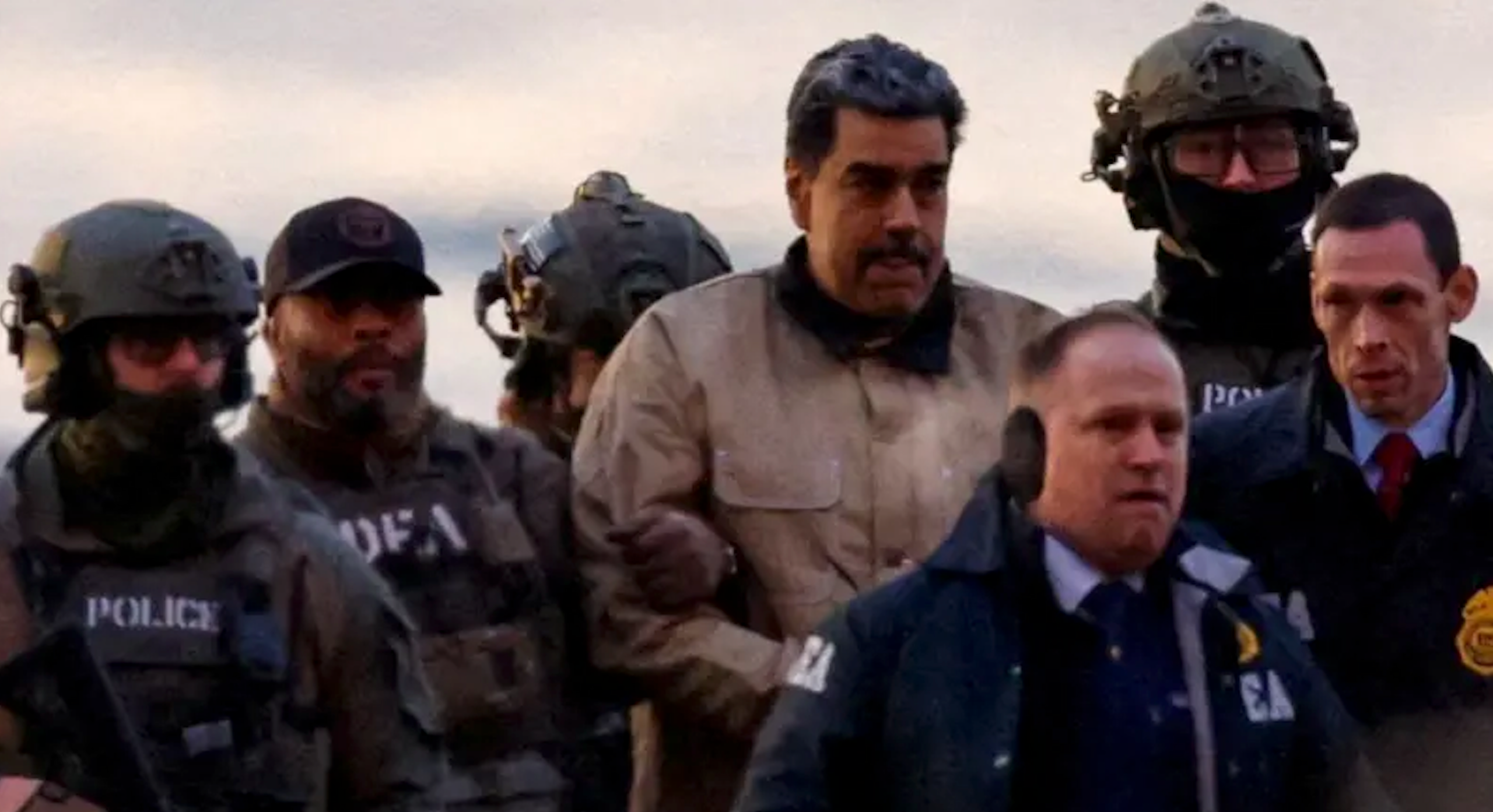 LA CAPTURA DE NICOLÁS MADURO