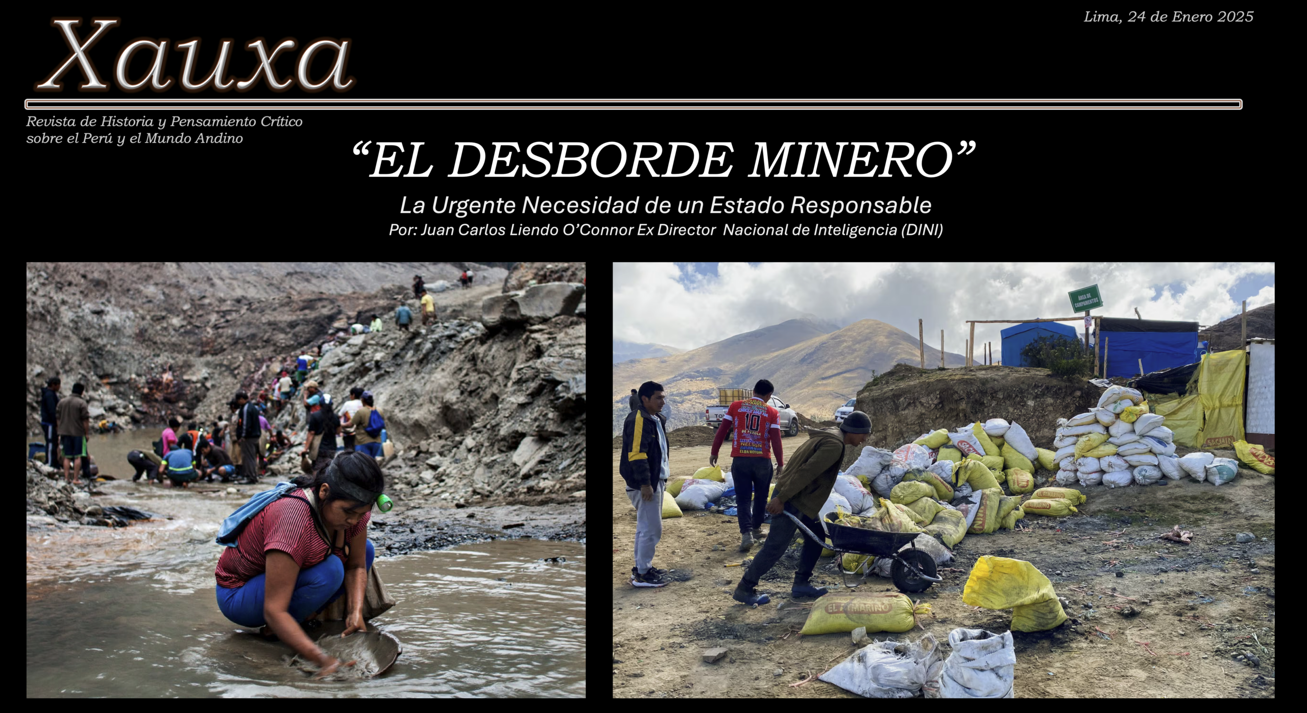 “EL DESBORDE MINERO” 